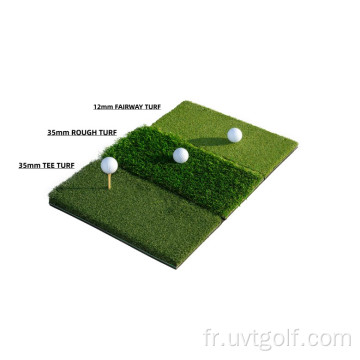 MINI TRI-TRI-TURF FODable Golf Practice Mat